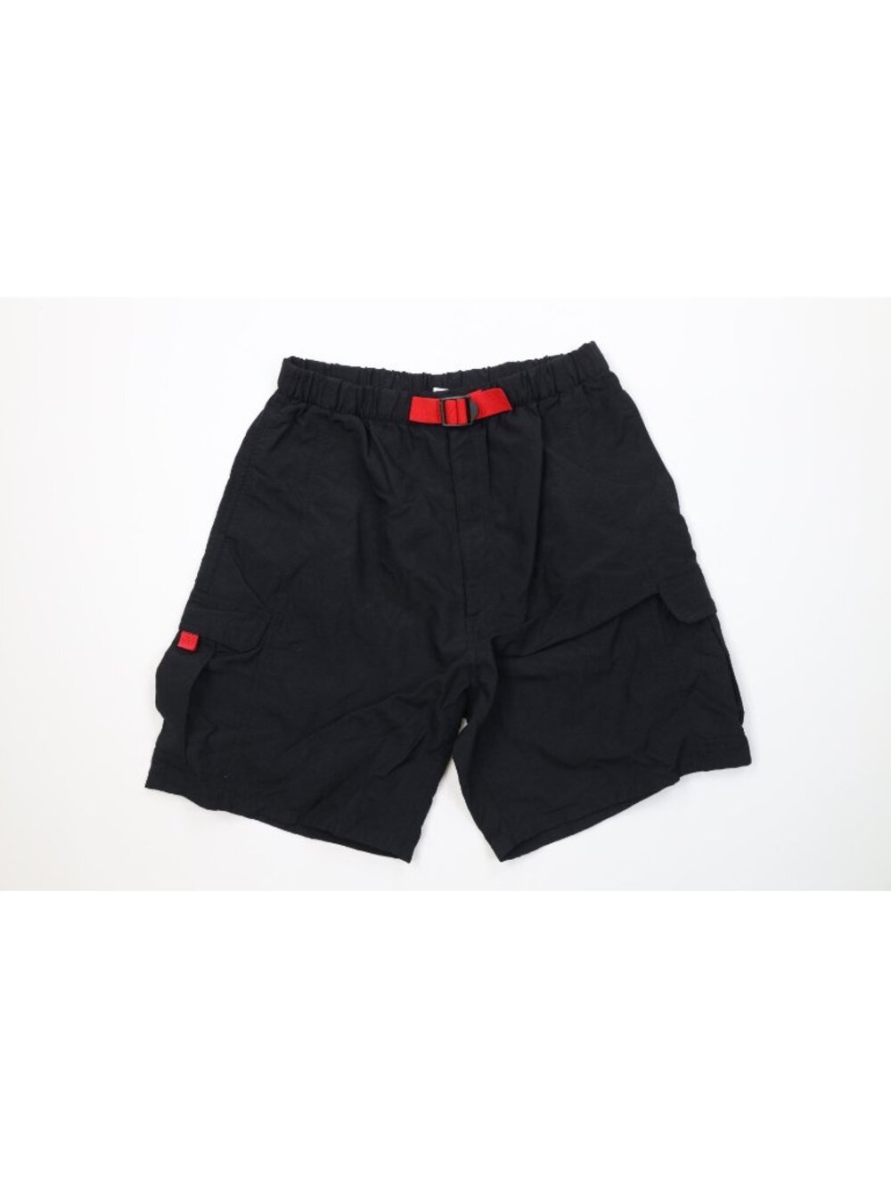 Vintage 90s Marlboro Mens Small Faded Above Knee Belted Trekking Cargo Shorts